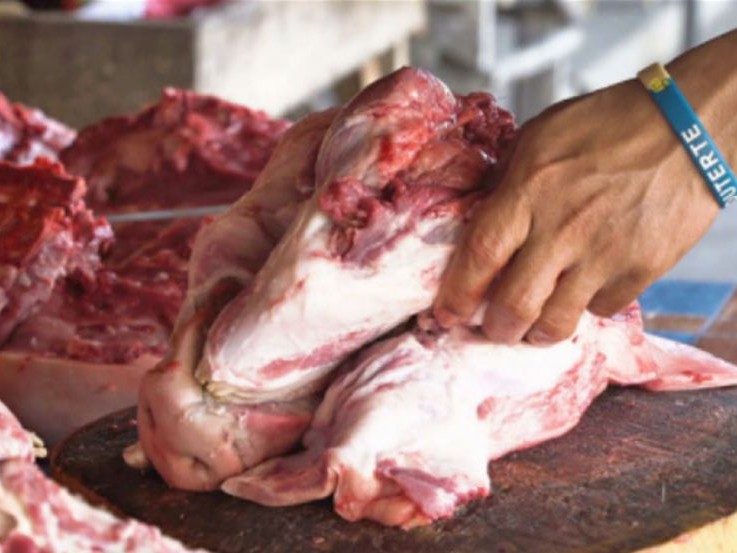 अस्वस्थकर मासु बिक्री 